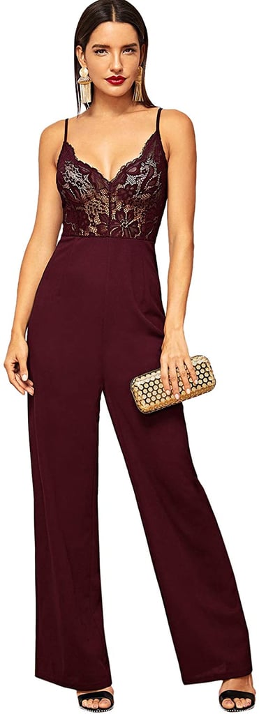MakeMeChic V Neck Jumpsuit