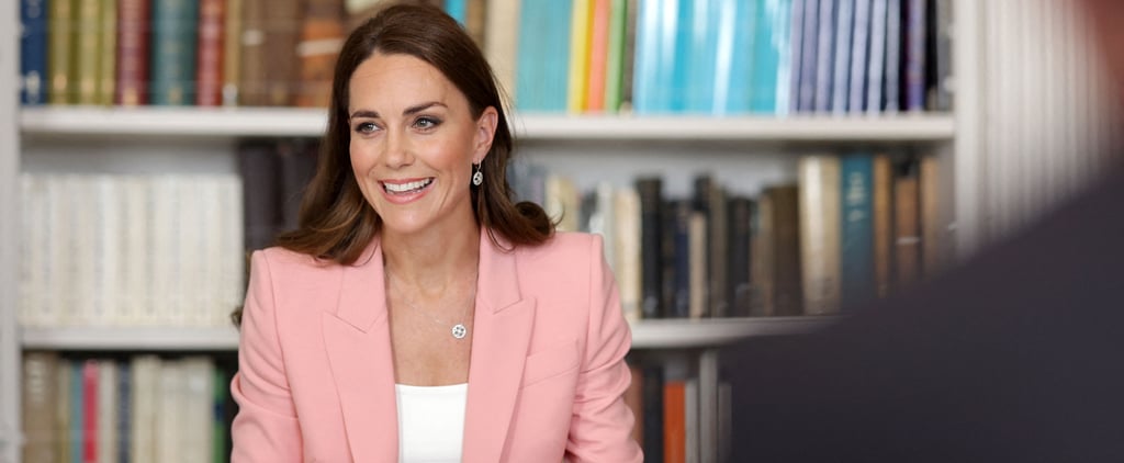 Kate Middleton's Pink Suit Is a Nod to This Princess Diana Look