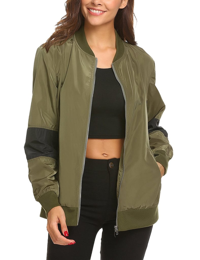 Unibelle Satin Bomber Jacket
