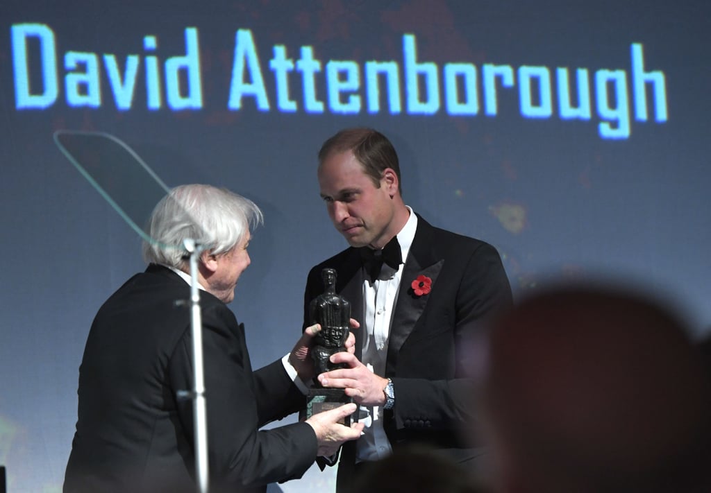 Prince William London Evening Standard Theatre Awards 2016