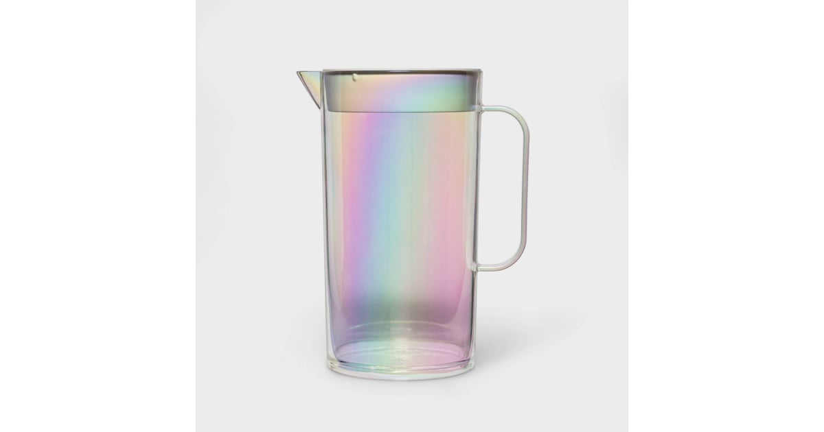 Target Iridescent Plastic Drink Pitcher Target Has a Giant Iridescent