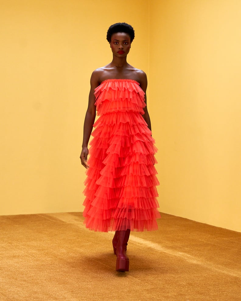 Tulle-Skirt Trend at LFW: Molly Goddard Fall 2021