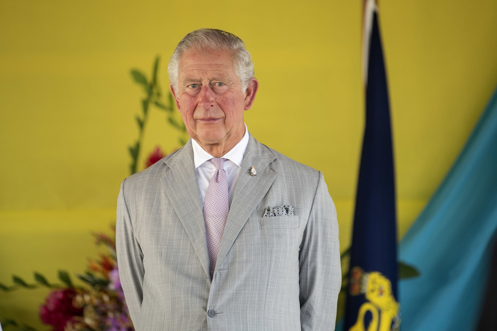 HONIARA, GUADALCANAL ISLAND, SOLOMON ISLANDS - NOVEMBER 24: Prince Charles, The Prince of Wales undertakes investitures at Government House on the second day of the royal visit, 24th November 24, 2019 in Honiara, Solomon Islands. (Photo by Victoria Jones - Pool/Getty Images)