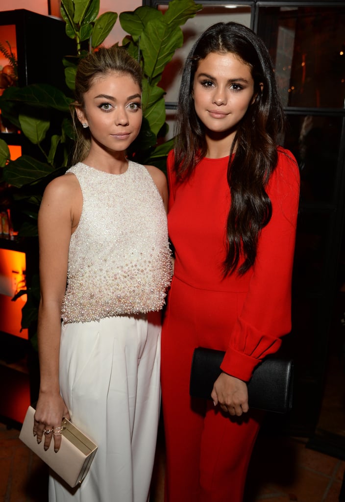 Selena also partied with Sarah Hyland.