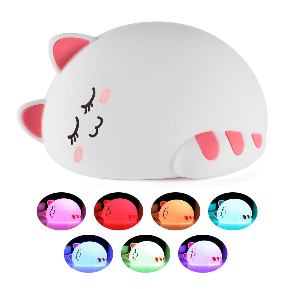 Colour Changing Kitty Night Light