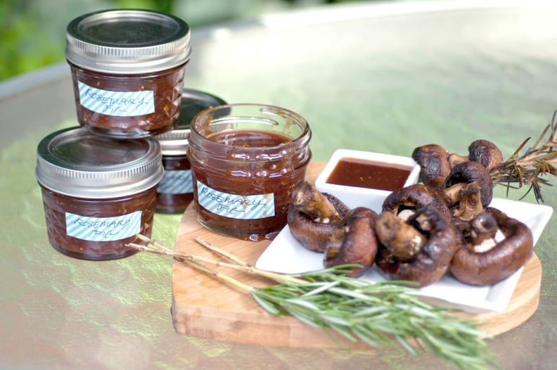 Rosemary-Fig Barbecue Mushrooms
