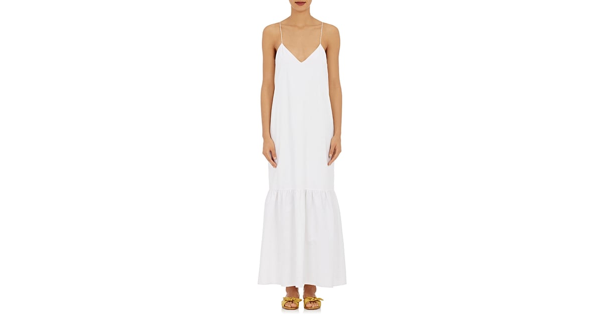 The Row Morin Maxi Dress ($990) | Best White Dresses For Summer ...