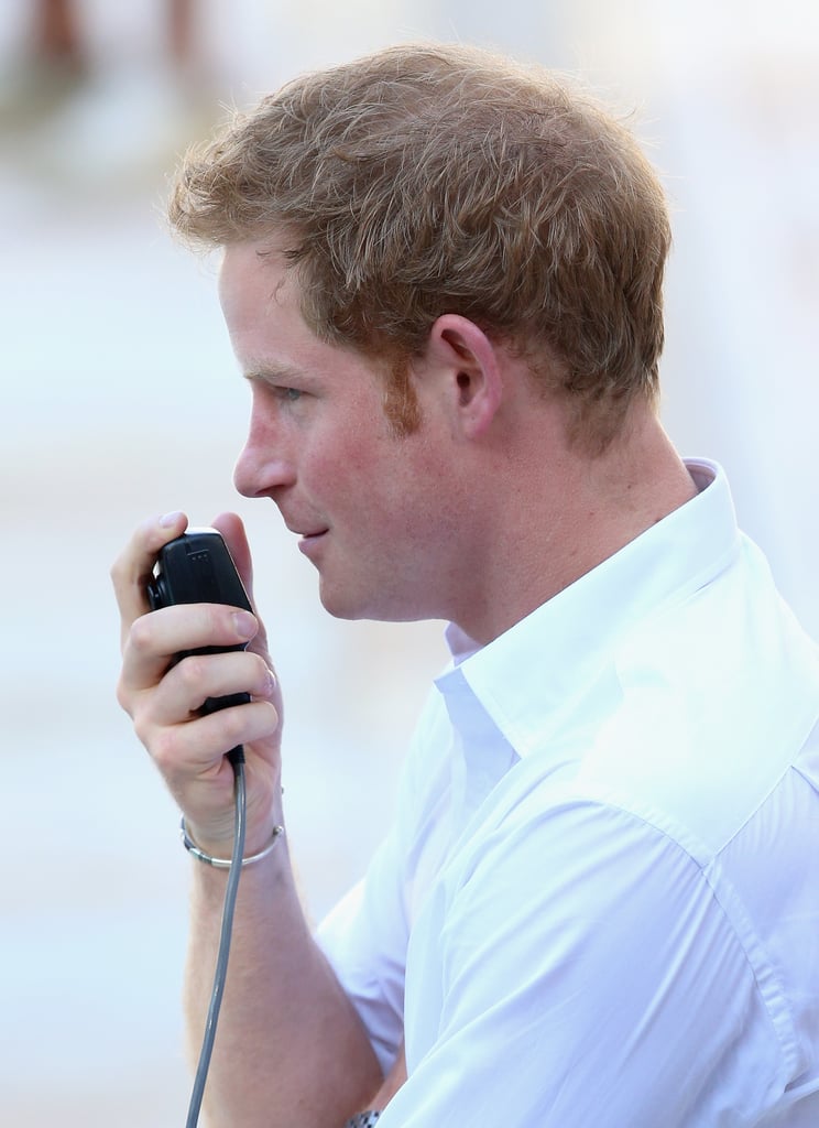 Prince Harry at the World Cup in Brazil