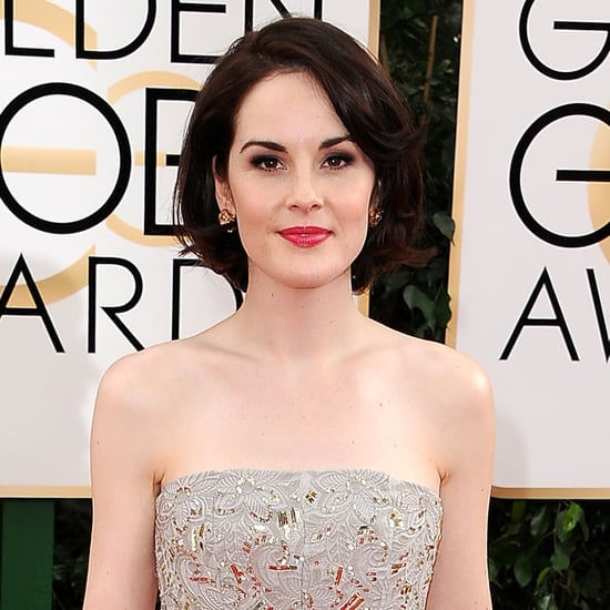 Michelle Dockery at the Golden Globes 2014