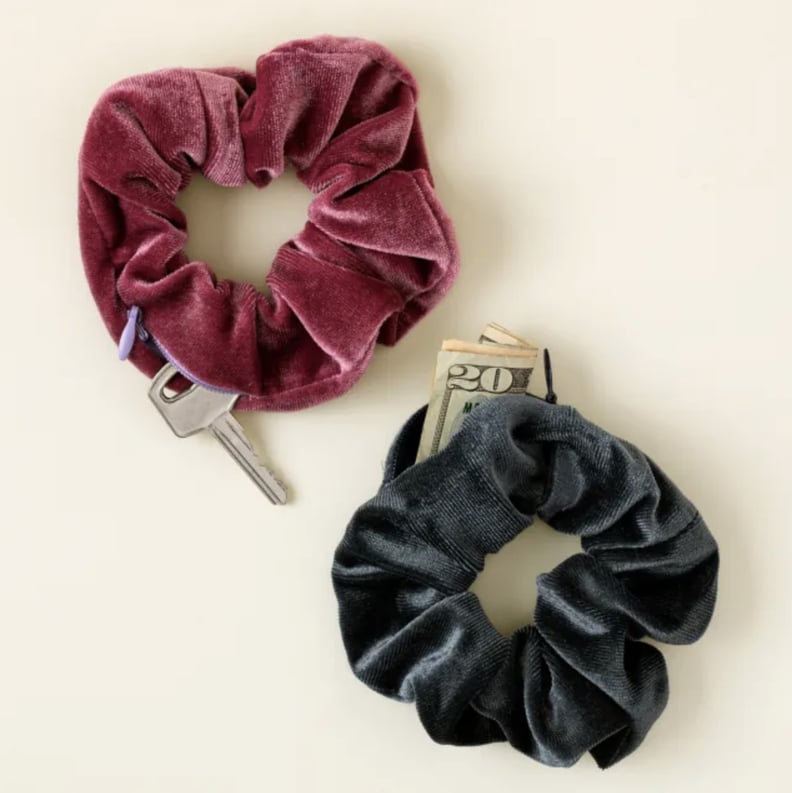 A Hair Gift Under $25: Uncommon Goods Hidden Pocket Scrunchies