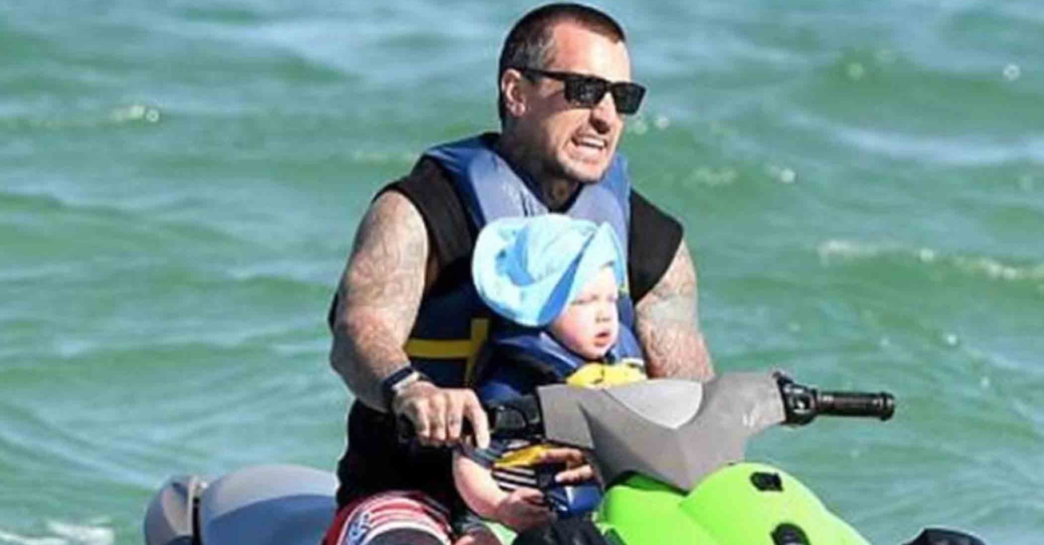 Carey Hart Calls Out Shamers in Jet Ski Photo With Jameson POPSUGAR