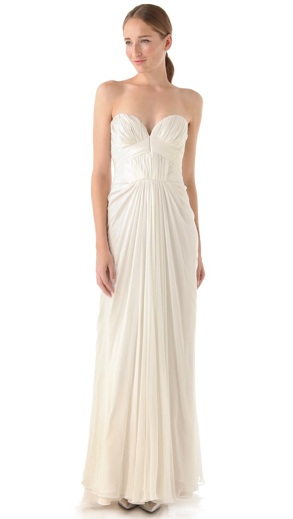 J. Mendel Strapless Pleated Gown ($5,500)