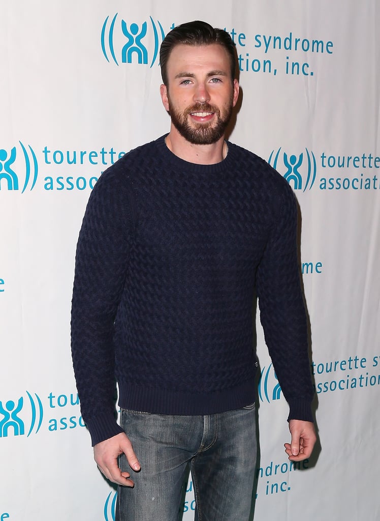 And This Very Handsome Appearance | Chris Evans With a ...