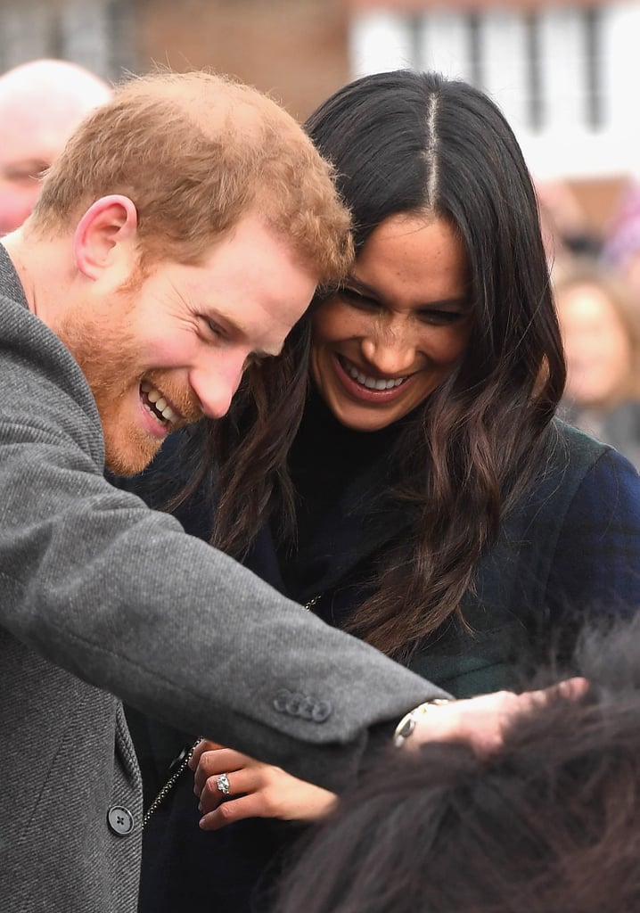 Prince Harry and Meghan Markle in Edinburgh February 2018