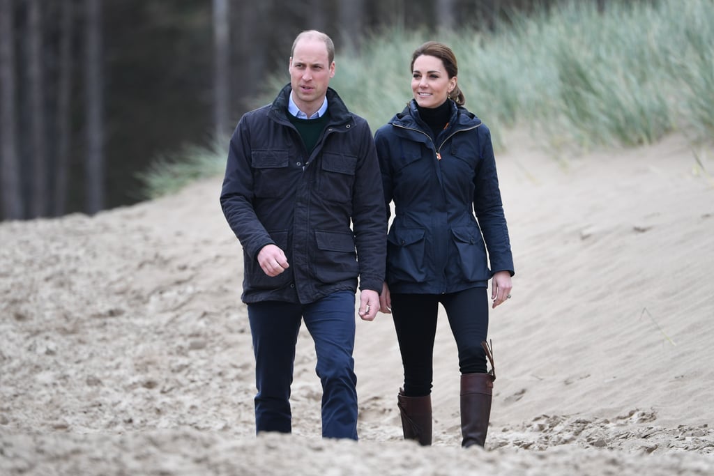 Kate Middleton and Prince William in North Wales May 2019