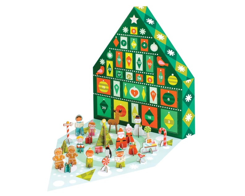 Petit Collage Tree Pop-Out Advent Calendar
