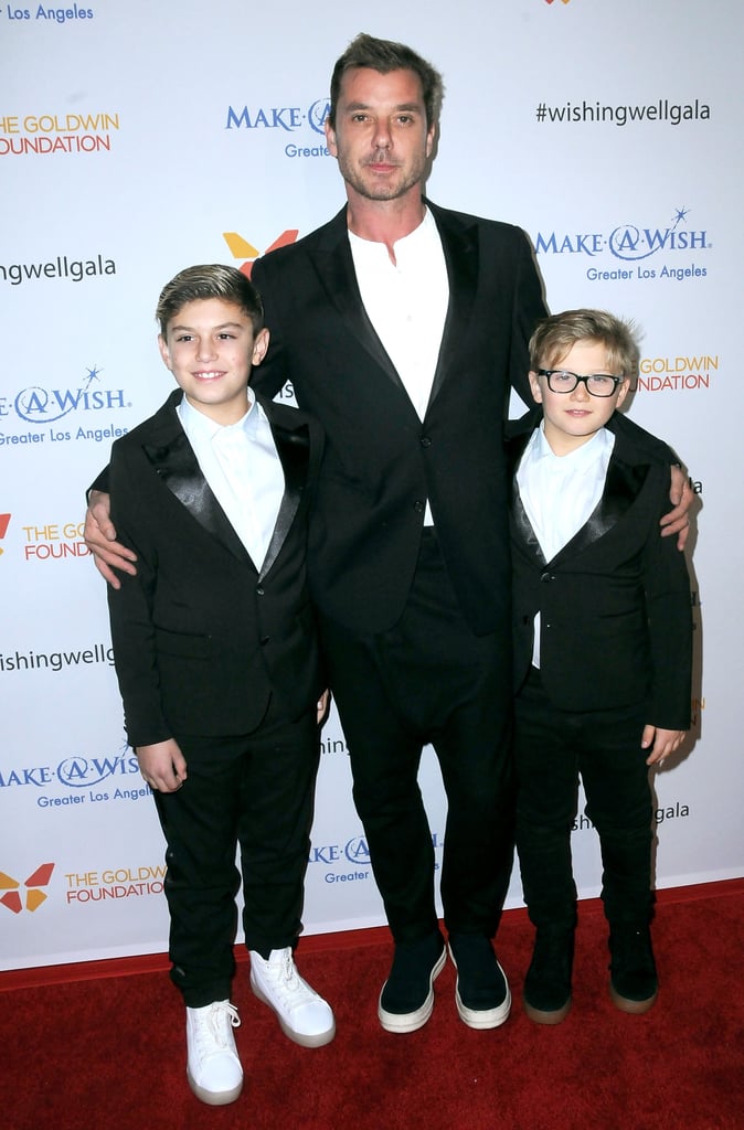 Gavin Rossdale and Sons at Make a Wish Event December 2016