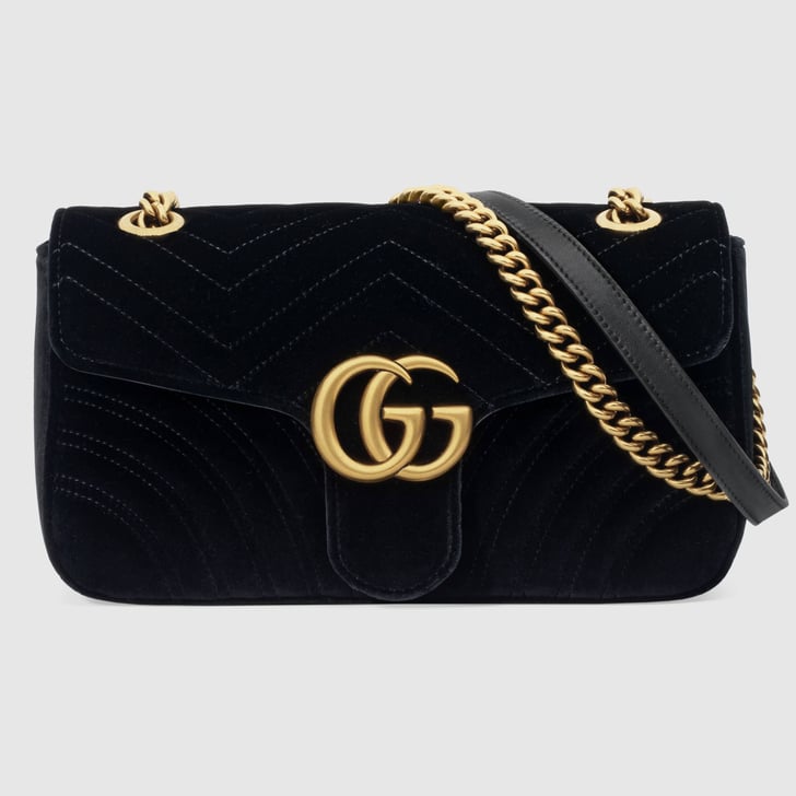 Shop It: Gucci GG Marmont Velvet Shoulder Bag | Kourtney Kardashian Bag ...