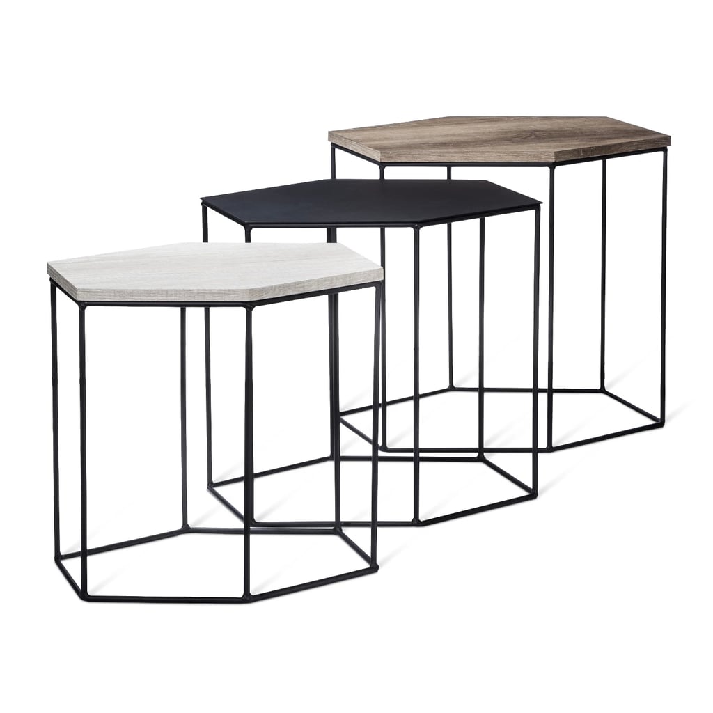 Get the Look: Meredith 3-Piece Hexagonal Accent Tables