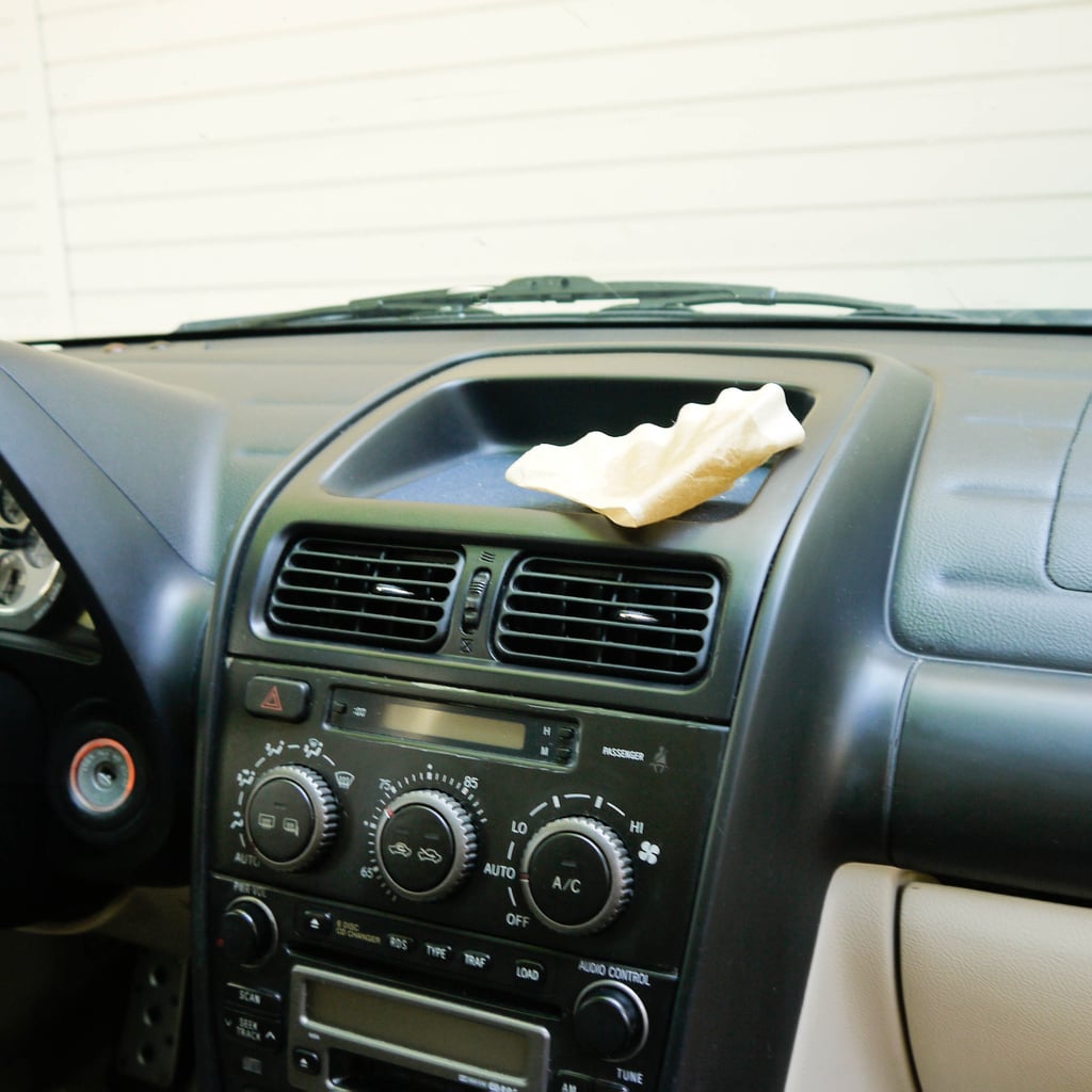 Clean the interior with a coffee filter.