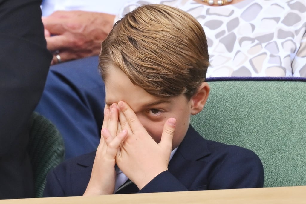 Prince George Attends His First Wimbledon