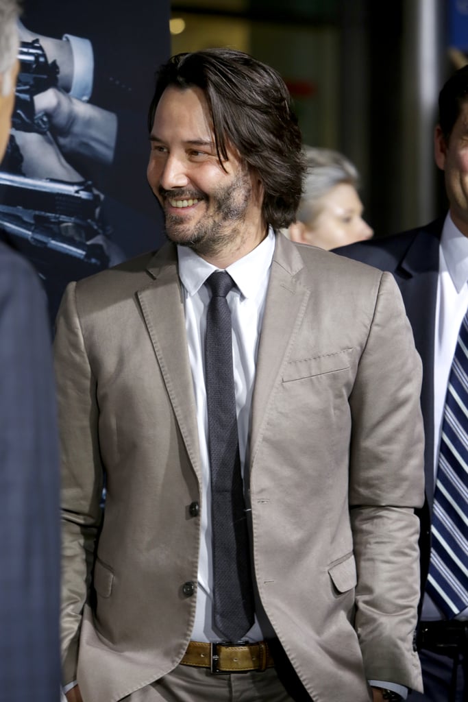 Pictures of Keanu Reeves Smiling