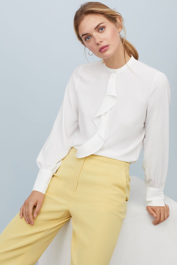 H&M Flounced Blouse