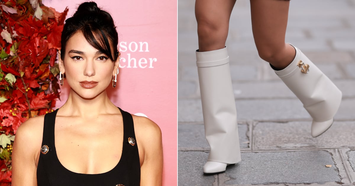 Celebrities Wearing Givenchy Shark Lock Boots