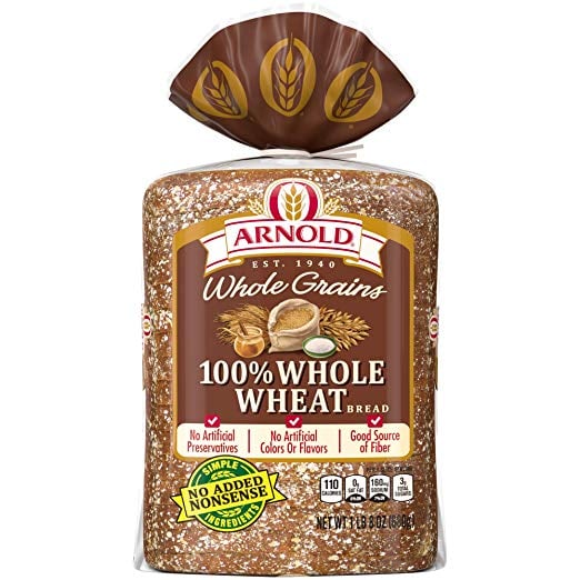 Arnold Whole Grains 100% Whole Wheat Sliced Bread
