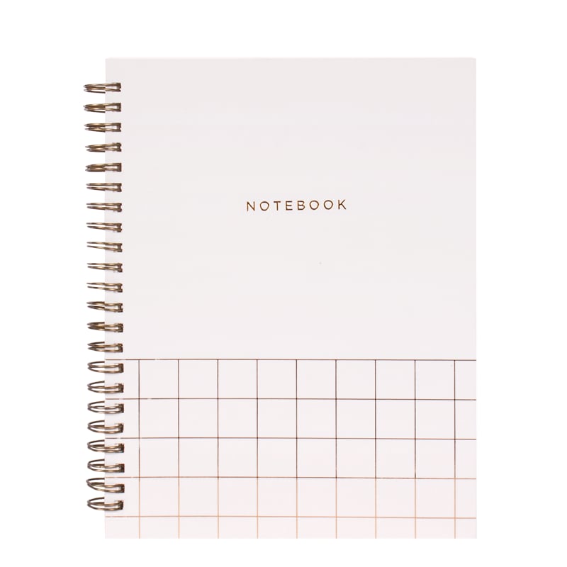 Hadron Epoch Spiral Notebook Gray