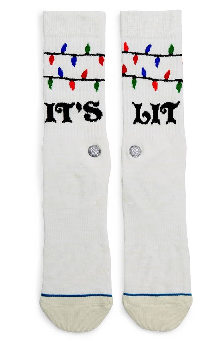 Stance It's Lit Holiday Socks