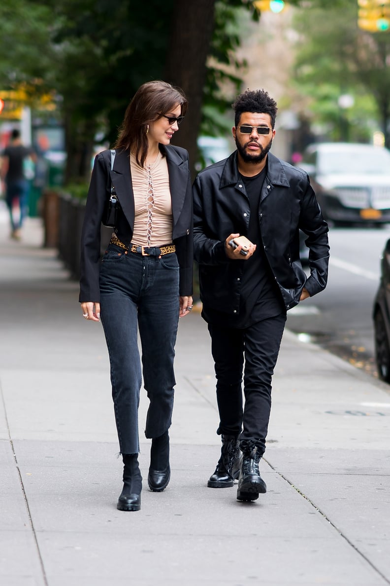 Bella Coordinated With The Weeknd on Her Birthday in NYC