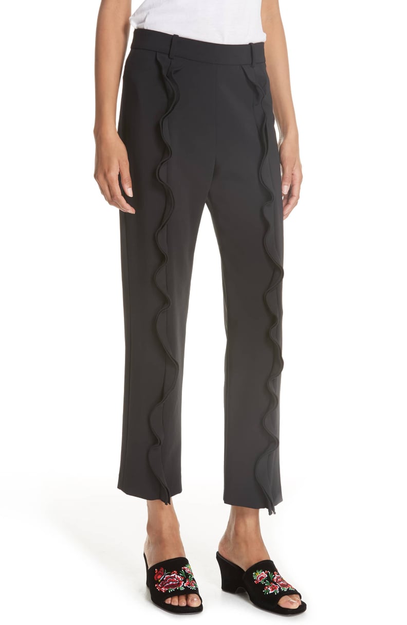 Opening Ceremony William Stretch Ruffle Pants
