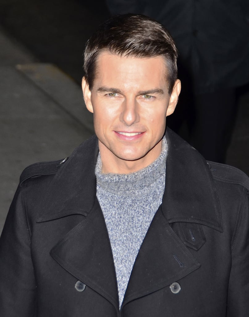 Tom Cruise made an appearance on the Late Show With David Letterman in NYC in December 2011.