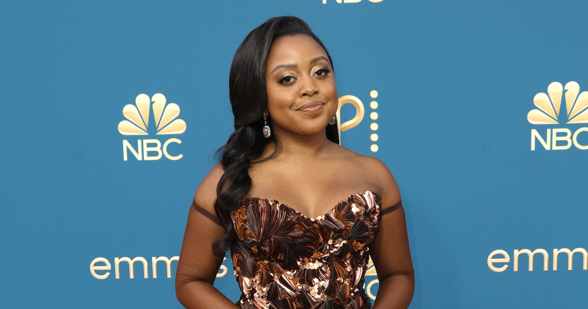 Quinta Brunson Shines in a Custom Gown at the Emmys POPSUGAR Fashion