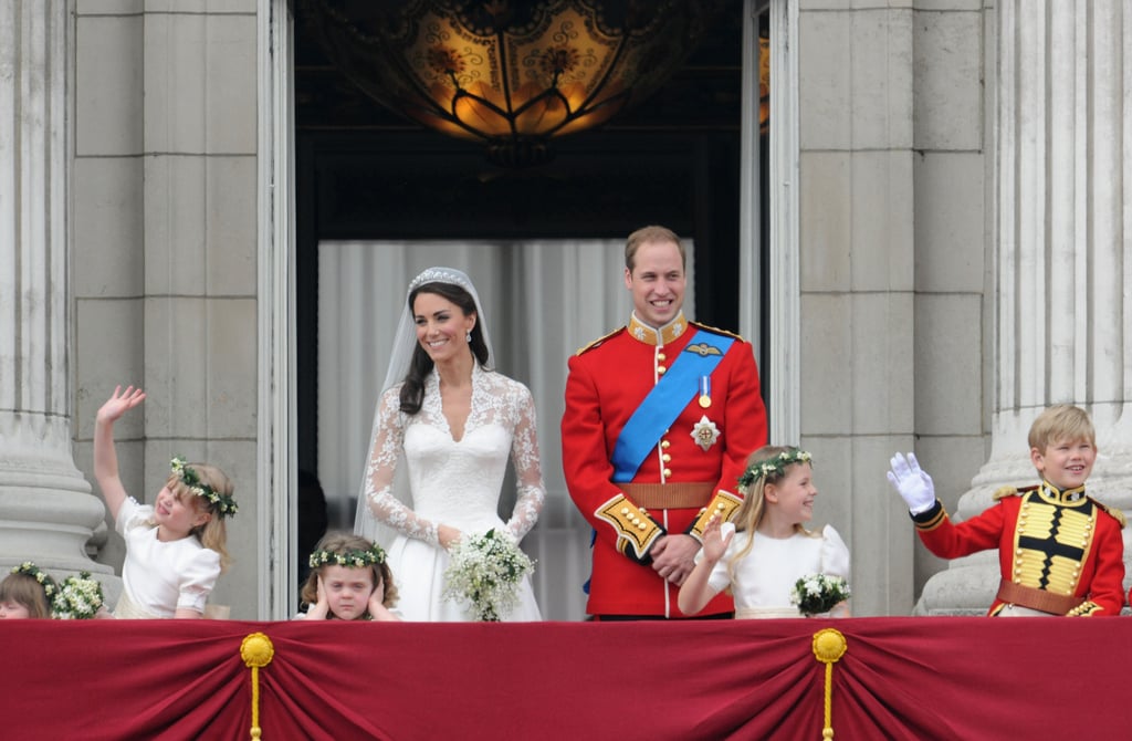 Lady Louise at Prince William's Wedding