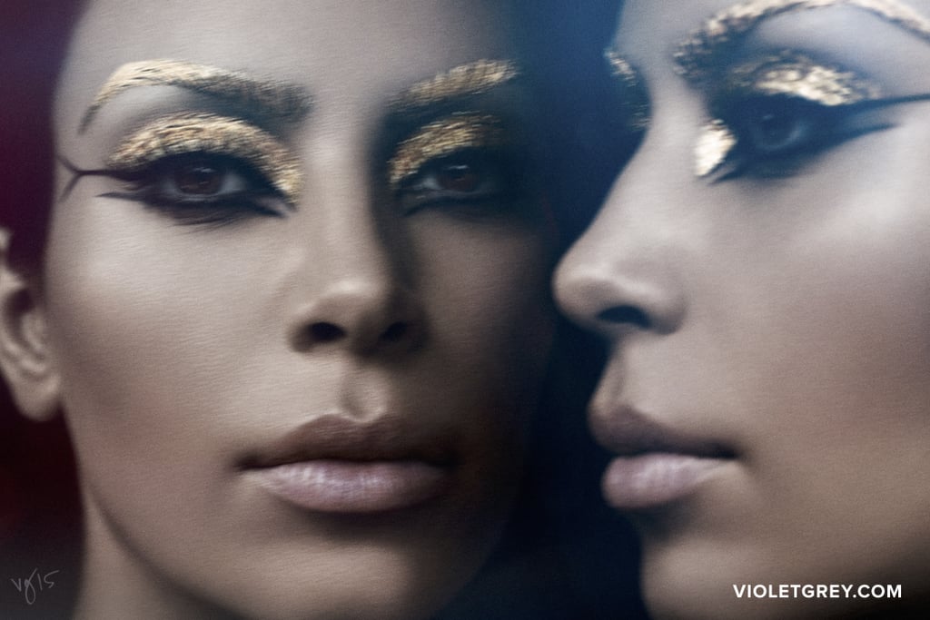 Kim Kardashian's Violet Grey Shoot | Summer 2015