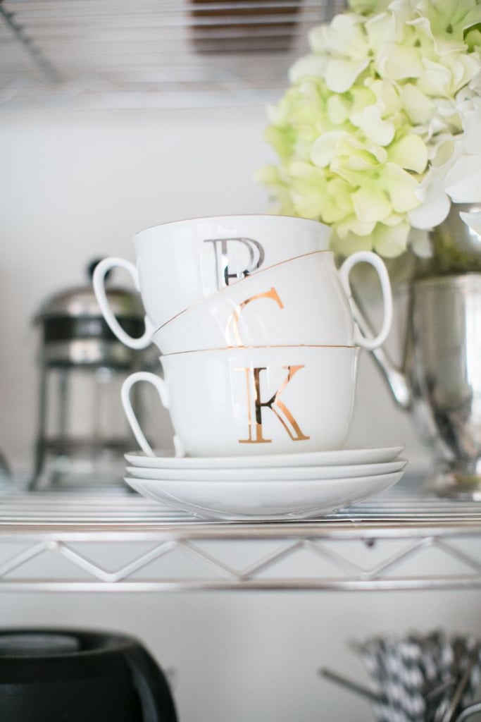 As a self-proclaimed fashionista, do you have any tips or tricks for clothing storage in small spaces?
I have a lot of clothes, so I've tried to incorporate storage into our home decor. I hang my favorite pieces on a Ballard Designs double hanging rack where I can see them every day — like art! I also store seasonal clothing I'm not using in plastic containers underneath my bed — but unlike Carrie, I don't store sweaters in my oven because I actually cook.
What do you love most about living in sunny California? What are some of your favorite things to do in the Los Angeles area?
I love that, if Christian has just one day off, we can go to San Diego, the beach, the mountains, LA, vintage shopping, kayaking, wine tasting — there is so much to do around us. So many of our local California friends don't realize what a huge privilege it is to be able to do these things so easily! My favorite thing would definitely be anything involving wine tasting. Christian would say hiking with Bailey (our Lab) . . . and he might bring me along!
