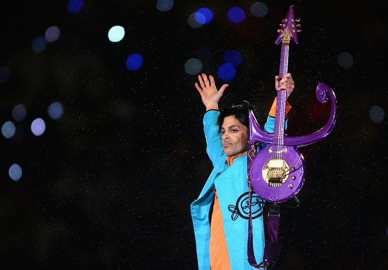 Prince Performs at the Super Bowl in 2007