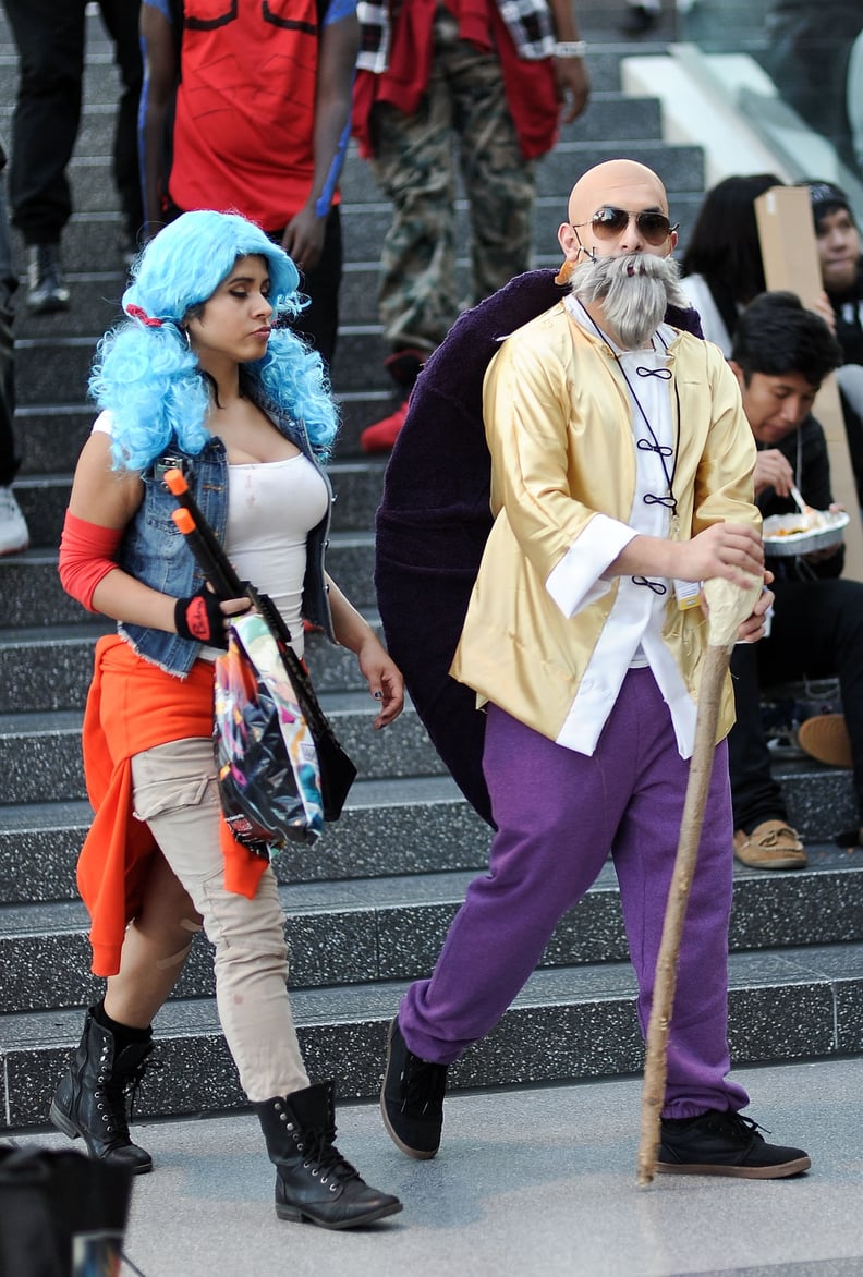 Master Roshi and Bulma, Dragon Ball Manga