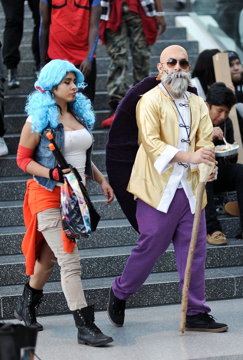 Master Roshi and Bulma, Dragon Ball Manga