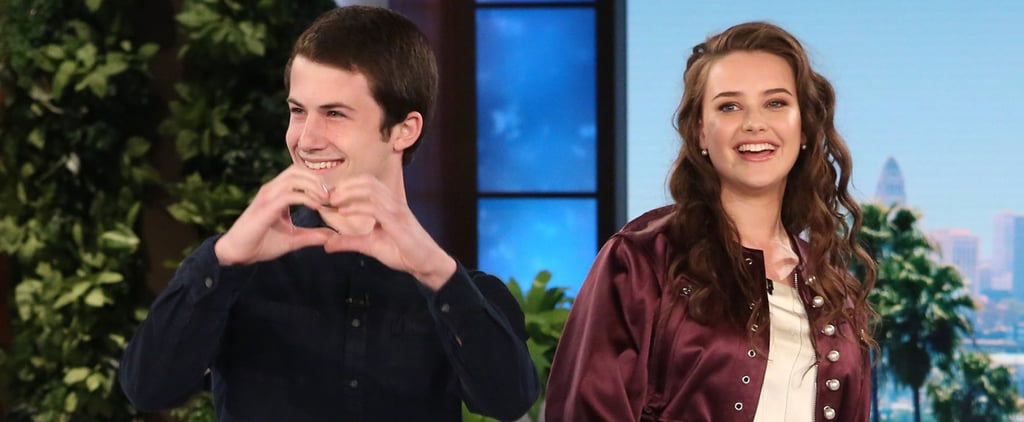 Katherine Langford and Dylan Minnette on Ellen DeGeneres