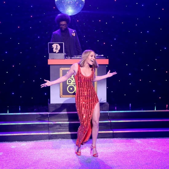 Jennifer Lopez Red David Koma Dress Jimmy Fallon May 2018