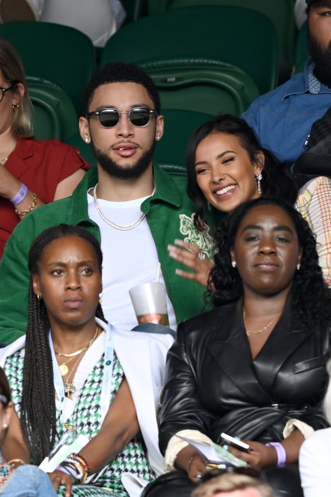 Maya Jama and Ben Simmons Public Debut at Wimbledon