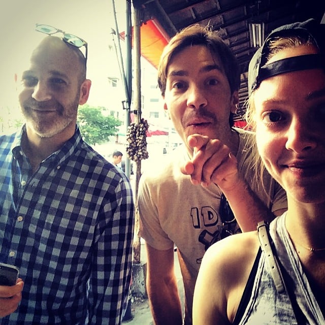 Amanda Seyfried and Justin Long had fun in Tokyo.
Source: Instagram user mingey