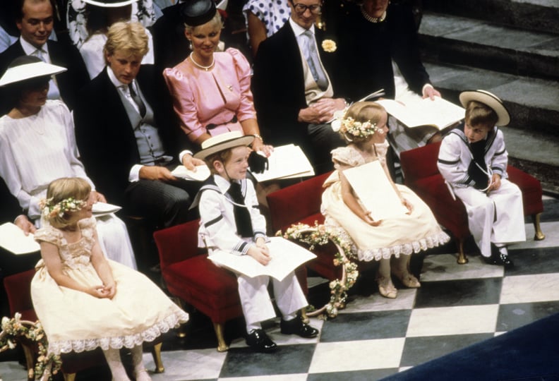 The Royal Pageboys and Bridesmaids in 1986