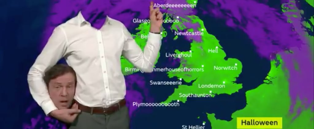 Met Office Halloween Forecast Headless Weatherman 2017