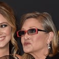 How Billie Lourd's Relationship With Mom Carrie Fisher Taught Her "What Not to Do" With Her Son