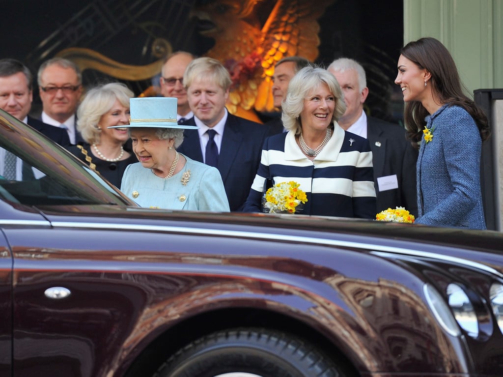 Camilla: "I told you she'd call shotgun first."