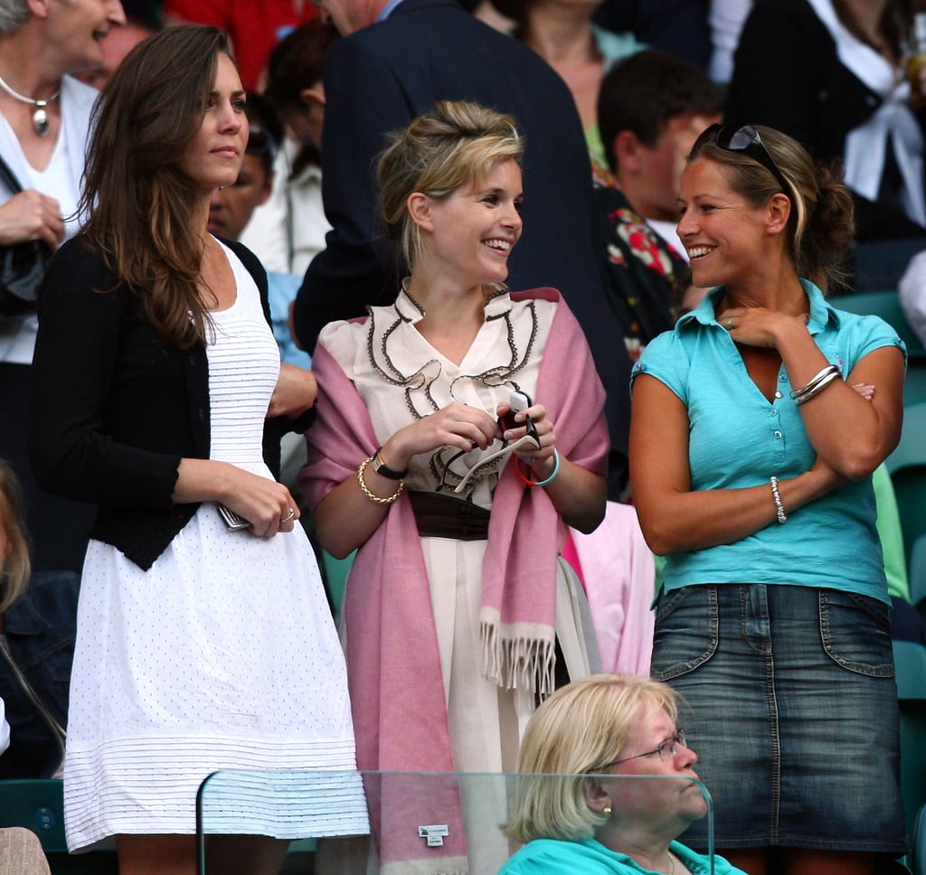 Back in 2008, Sophie accompanied Kate to Wimbledon when she and Will were still just dating.